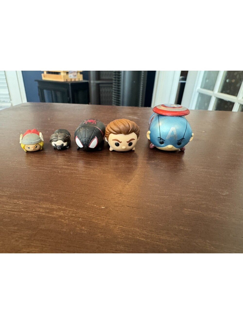 Disney Marvel Tsum Tsum Vinyl Lot- Spider-Man Lot of 5